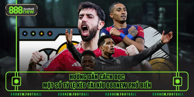 Kèo Tài Xỉu 888NEW - Hướng Dẫn Cách Đọc Trong Cá Độ Bóng Đá 2 Hướng dẫn cách đọc một số tỷ lệ kèo Tài Xỉu 888NEW phổ biến